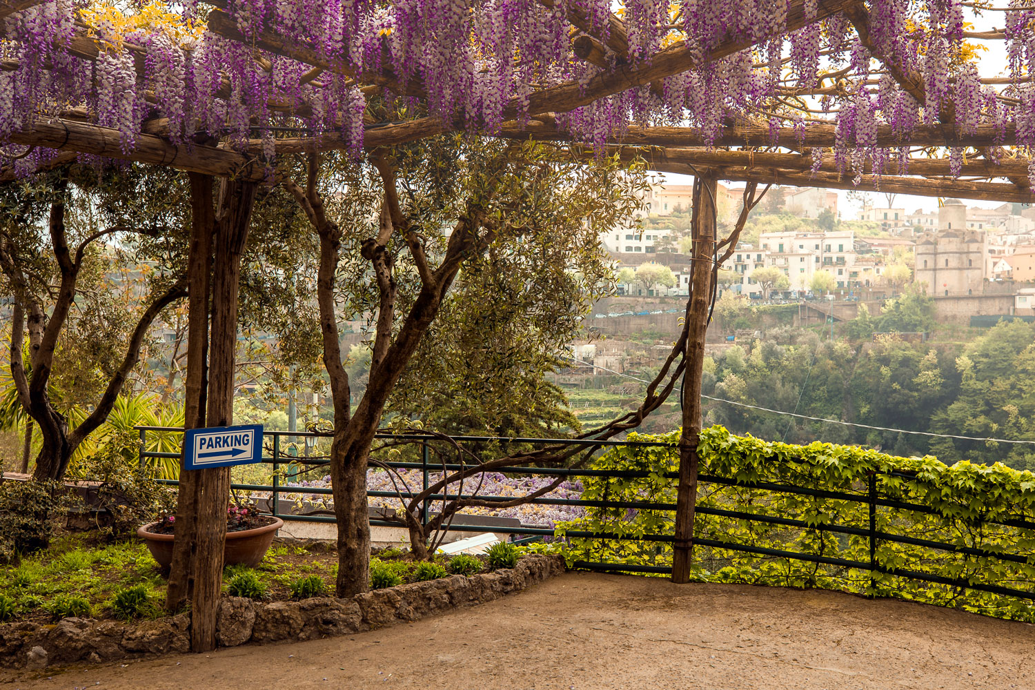 Private Parking at Villa San Lorenzo